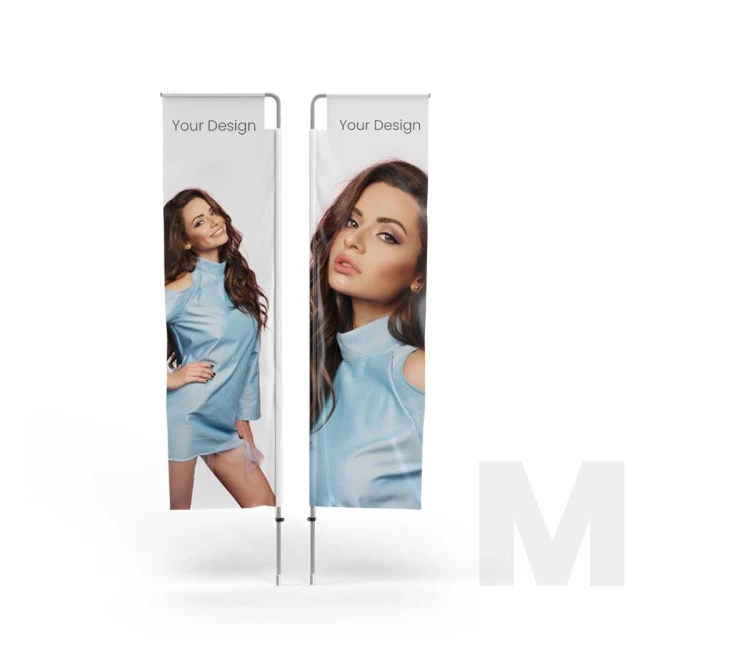 Beachflaga Premium Square M - dwustronna.webp