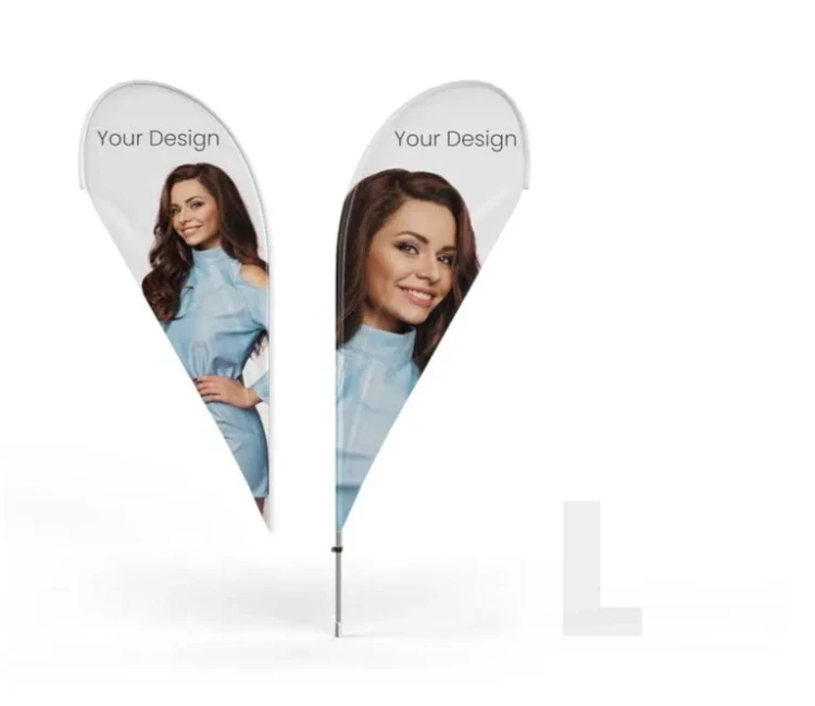 Beachflaga Standard Quill L - dwustronna.webp