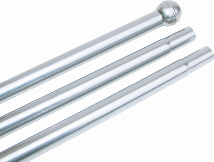 maszt 250cm srebrny do stojaka gabinetowego