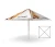 Parasol barowy bez falbanek 4x4m.webp